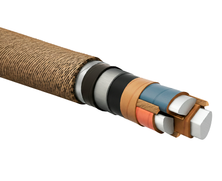 Кабель АСБл 3х120-10